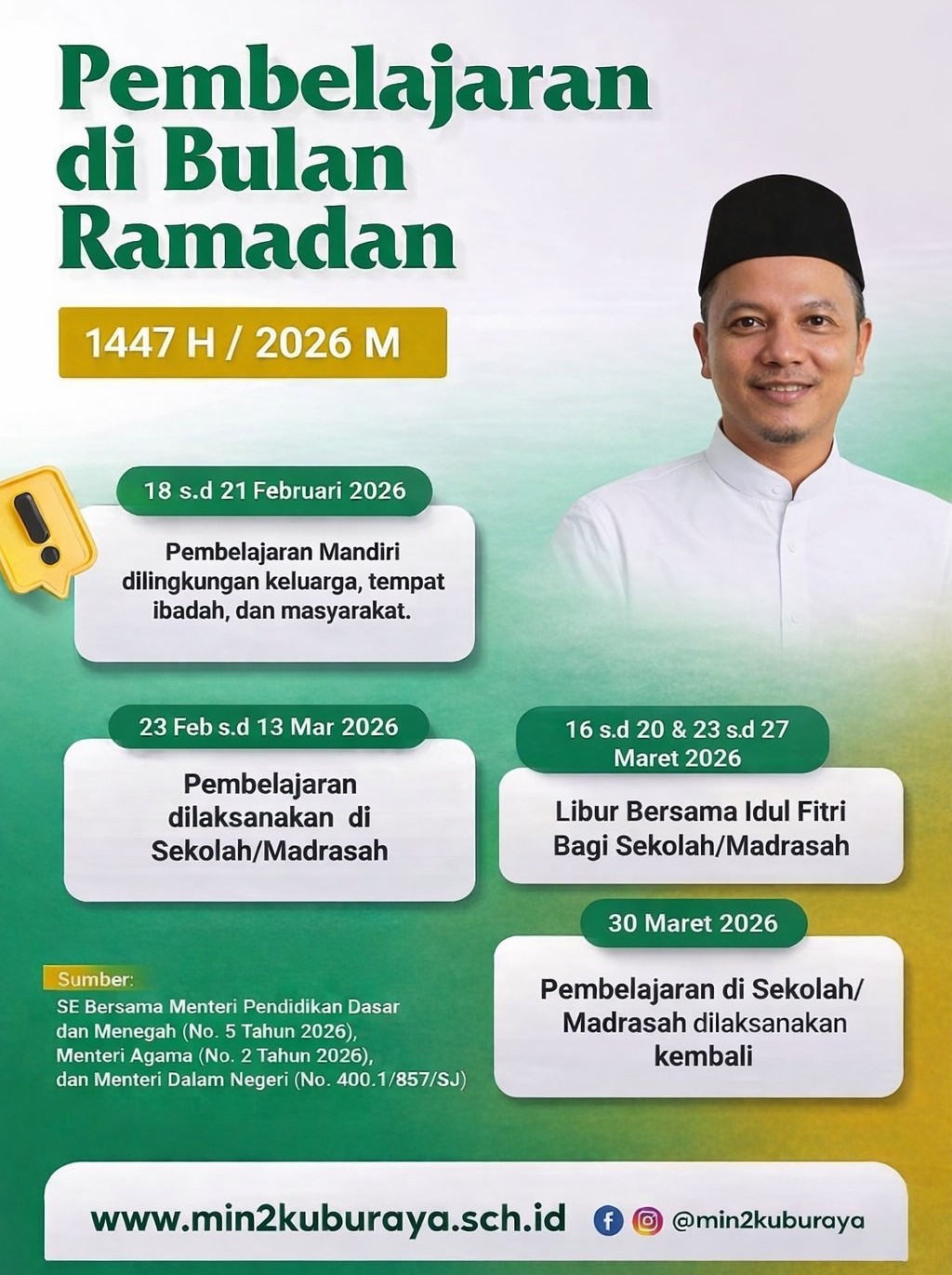 Pembelajaran Ramadhan 1447 H./2026 M